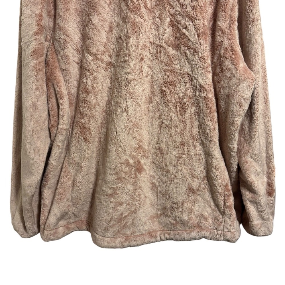 The North Face Osito Fleece Jacket Pink Full Zip Fuzzy Gorpcore Plus Size XXXL - Picture 12 of 12